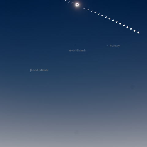 2023/04/20金環皆既日食 連続撮影