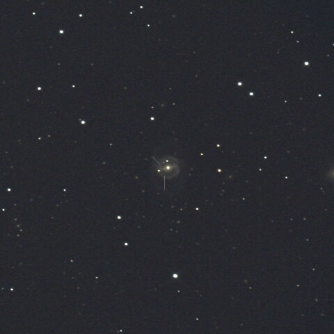 NGC5945と超新星