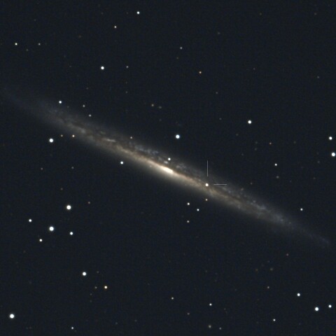 NGC5907と超新星