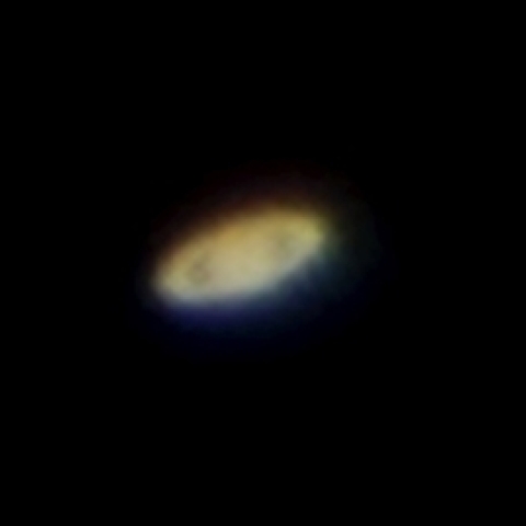 Wズームキットレンズ(300mm)で土星