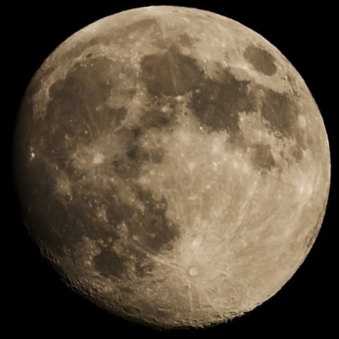 9/7　月齢12.8の月