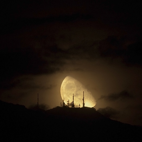 (9/14)美ヶ原に月昇る