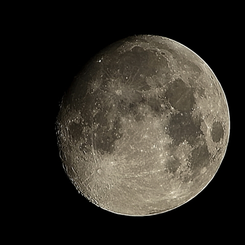 10/6　月齢12.3の月