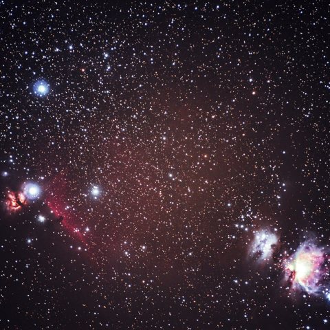 オリオン座中心部