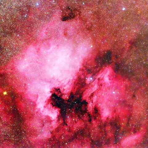 北アメリカ星雲とペリカン星雲