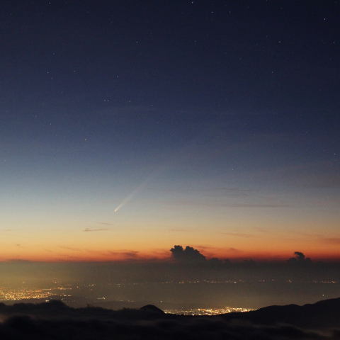 紫金山・アトラス彗星（C/2023 A3）2024/10/02