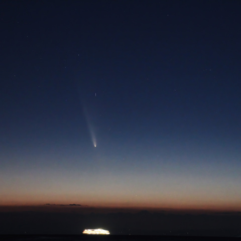 紫金山・アトラス彗星（C/2023 A3）2024/10/13