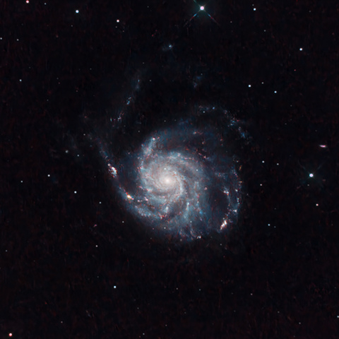 M101（回転花火銀河）
