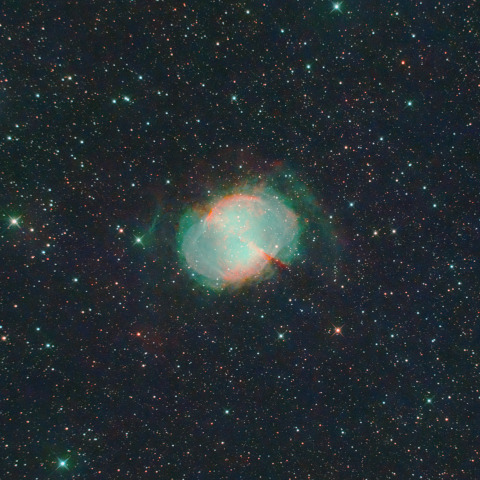 M27（あれい状星雲）