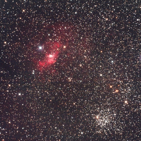 M52とバブル星雲