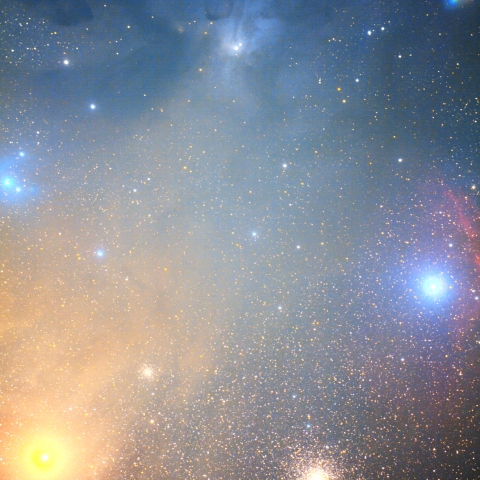 アンタレス周辺の散光星雲