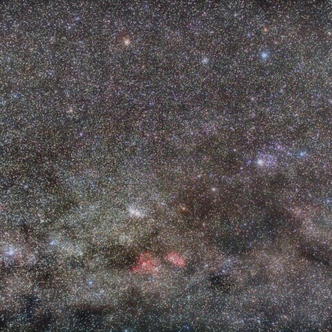 カシオペア座からペルセウス座の銀河