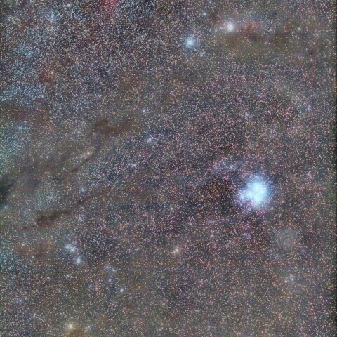 ペルセウス座からおうし座の銀河