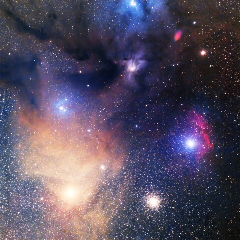 アンタレス付近の星雲星団