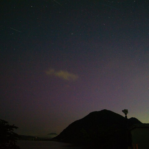 5月12日未明の低緯度オーロラ