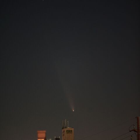 10月13日紫金山アトラス彗星