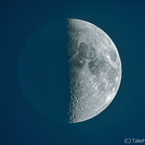 上弦の月