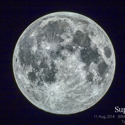スーパームーン2014 in Germany