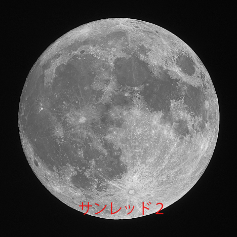 月面（スーパームーン）