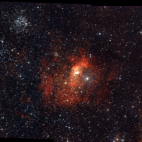 NGC7635 モザイク合成