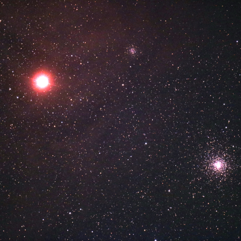 アンタレス付近の球状星団