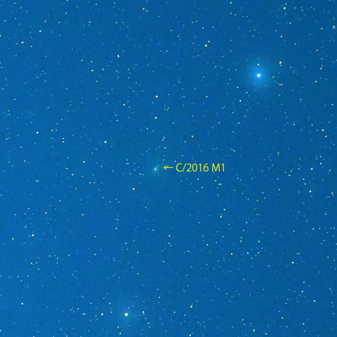 パンスターズ彗星 C/2016 M1