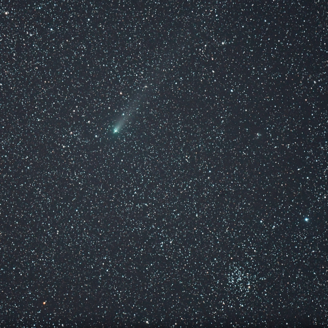 ジャコビニ・チンナー彗星とM50散開星団