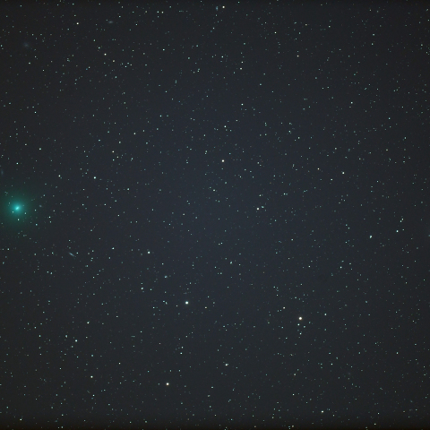 岩本彗星とソンブレロ銀河M104