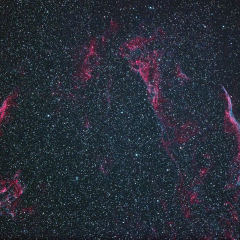 網状星雲　全景II