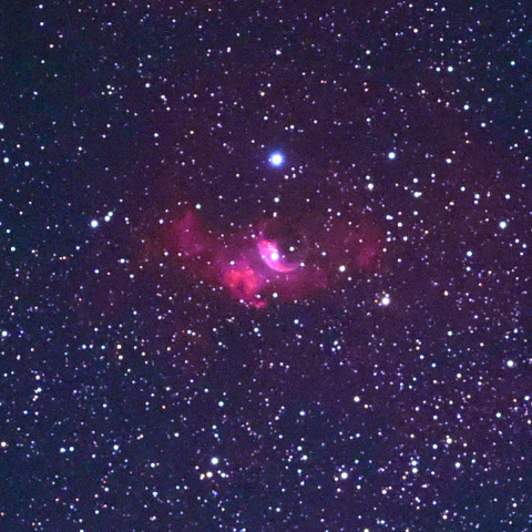 バブル星雲　NGC7635 