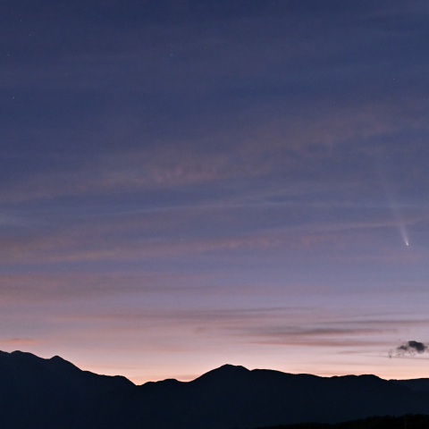 10/14の金星と紫金山･アトラス彗星