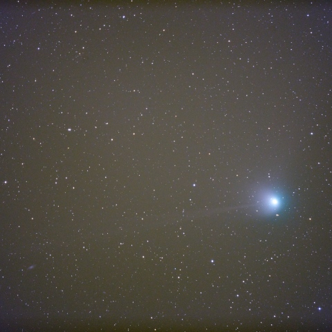 1月31日未明のZTF彗星(C\2022 E3)