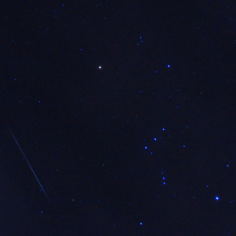 ふたご座流星群とオリオン座