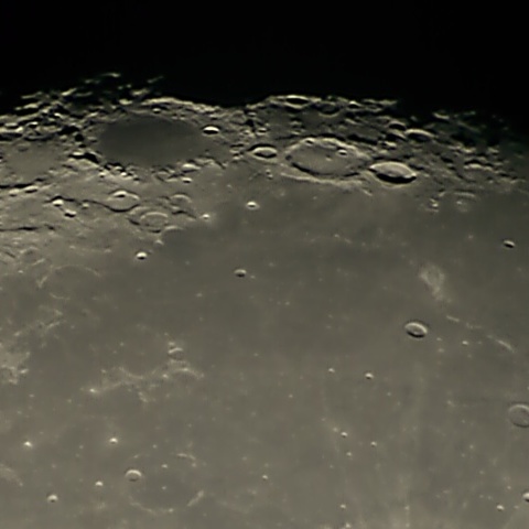 嵐の大洋、西岸の風景