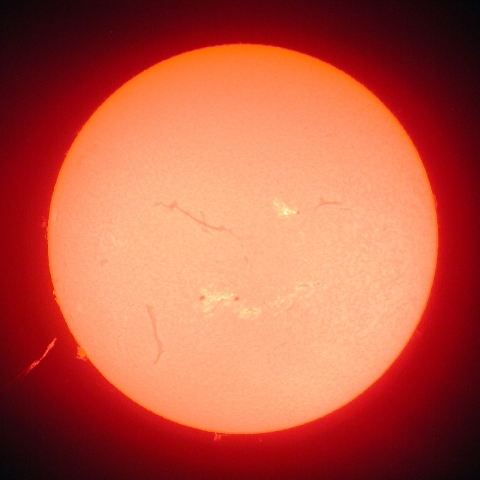 プロミネンス放出