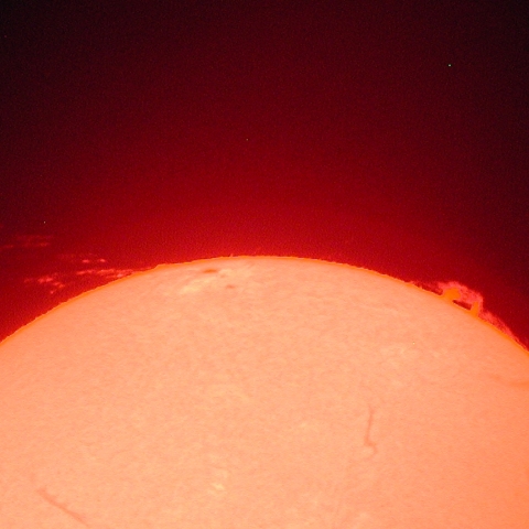 プロミネンス噴出