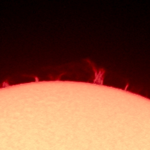 ５月１８日のプロミネンス