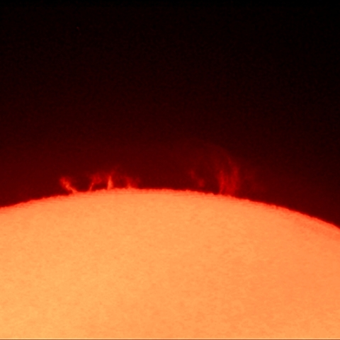 19日のプロミネンス