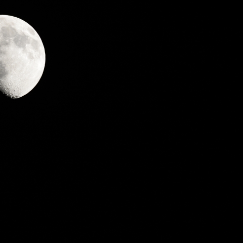 月と土星の接近