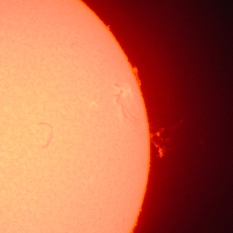 プロミネンス放出