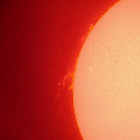 6/26 の太陽(拡大)