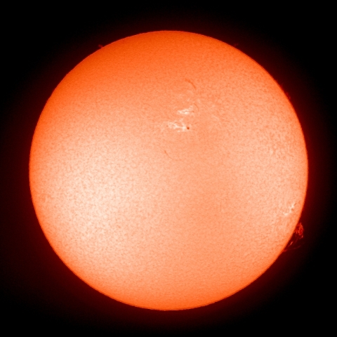 引き裂かれるプロミネンス