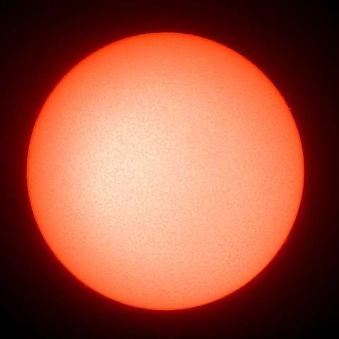 久し振りの太陽