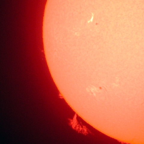 6/30 日の太陽 拡大