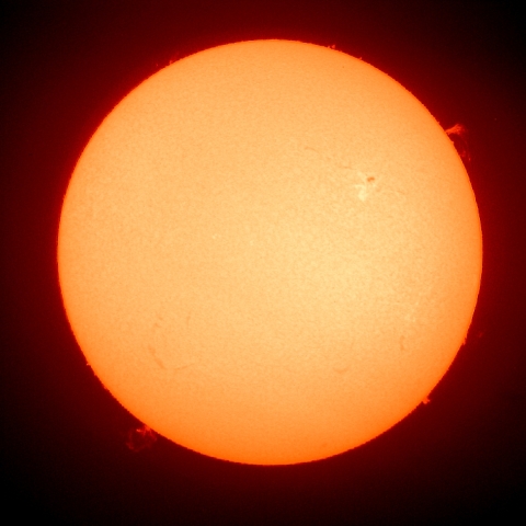 8/16 日の太陽