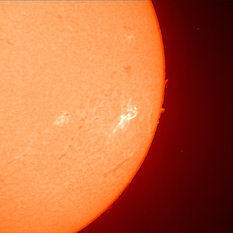 9/10 の太陽フレアー