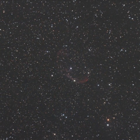 E-300による弦星雲NGC6888