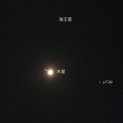 木星・ガリレオ衛星＆海王星