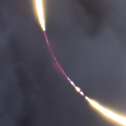 第３接触のプロミネンス