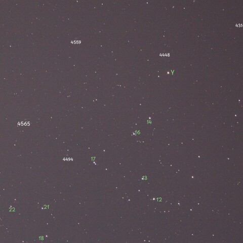 NGC4565付近